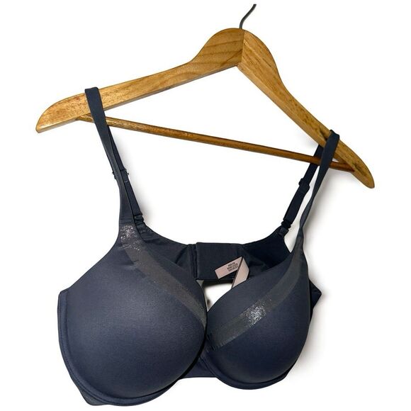 Victoria’s Secret 36DD Body by Victoria Perfect Shape Grey Padded Underwire Bra - Picture 3 of 9